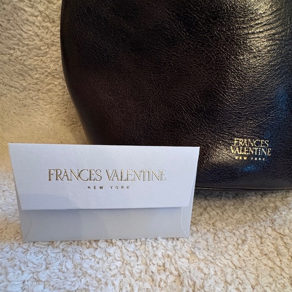 Frances Valentine Delphine Napalac Lady Bag – Black Patent Leather – NWT – Rare - Picture 10 of 13